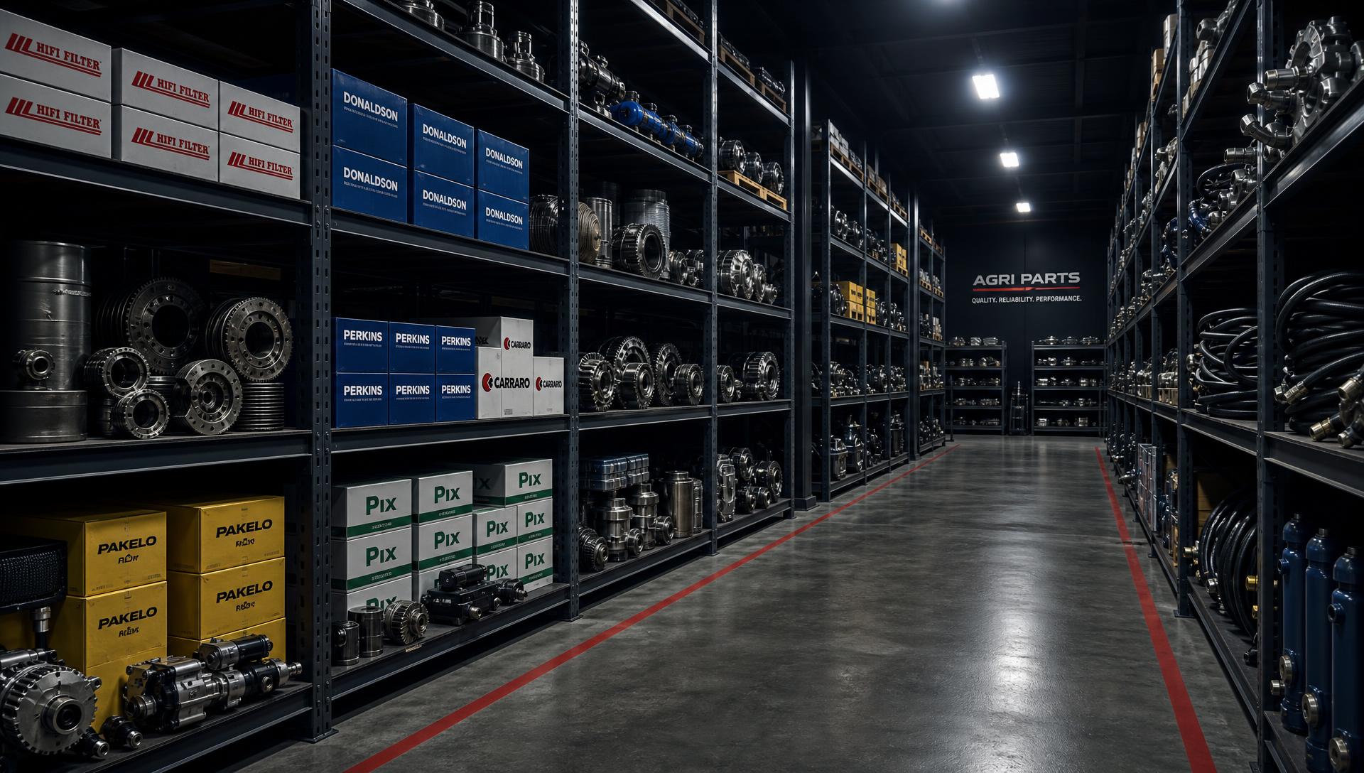 HUSMA industrial parts warehouse